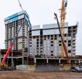 Ход строительства дома 91, 1 этап в ЖК Эволюция -