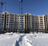 Ход строительства дома № 2, 1 этап в ЖК Ботаника Парк -