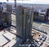 Ход строительства дома № 10, ГП-72.209 в ЖК Прео -