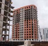 Ход строительства дома 5 в ЖК Lake Town -