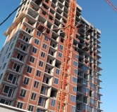 Ход строительства дома 13.1.1 в ЖК Новая Олимпика -