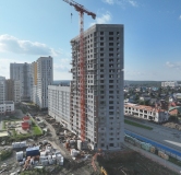 Ход строительства дома 1Г в ЖК На Тенистой -