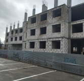 Ход строительства дома 3 в ЖК Кристалл -