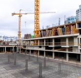 Ход строительства дома 1 в ЖК Оригана -