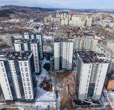 Ход строительства дома 4 в ЖК Белый квартал на Свободном -