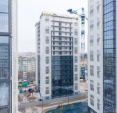 Ход строительства дома 4 в ЖК Белый квартал на Свободном -