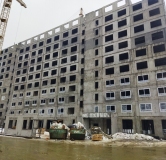 Ход строительства дома 1.1 в ЖК Чаадаев -