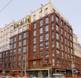 Ход строительства дома 105а в ЖК Кастура Таун -