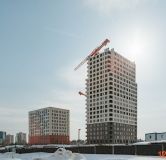 Ход строительства дома 1 в ЖК Матюшино Парк -