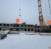 Ход строительства дома 26 в ЖК Авиатоr -