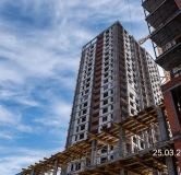 Ход строительства дома 4 в ЖК Модернист -