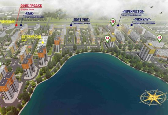 Дом № 53 в ЖК Бурнаковский