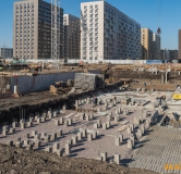 Ход строительства дома корпус 7 в ЖК Витебский Парк -