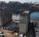Ход строительства дома Корпус 2, 2 этап в ЖК Тихие зори -