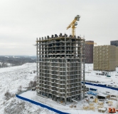 Ход строительства дома корпус 8 в ЖК Савин парк -