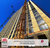 Ход строительства дома Литер 3 в ЖК Рубин -