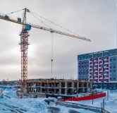 Ход строительства дома 10 в ЖК Ежевика -