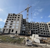 Ход строительства дома литера 1 в ЖК Атмосфера -