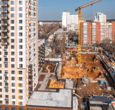 Ход строительства дома 3 в ЖК Доминанта -