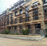 Ход строительства дома литер А в ЖК Резиденция Мон на Чернышевского -