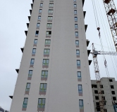 Ход строительства дома 1 в ЖК Гагарин Парк -