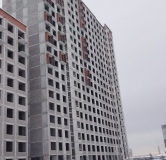 Ход строительства дома № 1491 (ГП-2) в ЖК Мятный -