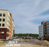 Ход строительства дома 3 в ЖК 5 Баллов Парк Эко Кварталов -