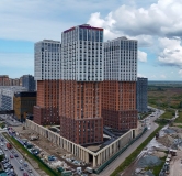 Ход строительства дома ГП-9 ("Юпитер") в Микрорайон Звездный (Звёздный городок) -