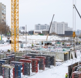 Ход строительства дома 4, корпус 5 в ЖК Страна.Прибрежная -