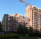 Ход строительства дома 16 в ЖК Шишимская Горка -