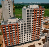 Ход строительства дома № 1, квартал 4 в Макрорайон Амград -