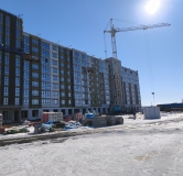 Ход строительства дома 1.1 в ЖК Матрёшка -