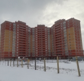 Ход строительства дома 1 в ЖК Первый Юго-восточный -