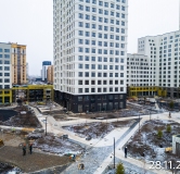 Ход строительства дома № 3 (ГП-2.2) в ЖК Космо -