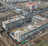 Ход строительства дома Литер 1 в ЖК Форма -