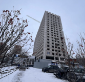 Ход строительства дома блок Б в ЖК Лазурный -