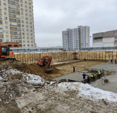 Ход строительства дома 2, корпус 1 в ЖК Авторский Квартал -