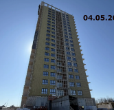 Ход строительства дома Литер 1, секция А в ЖК Космо -