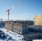 Ход строительства дома 12 (ГП-2) в ЖК Меридиан Слобода -