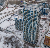 Ход строительства дома 2 в ЖК Горская Лагуна -