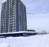 Ход строительства дома 6 в ЖК На Сармановском -