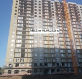 Ход строительства дома 38 в ЖК Кино -