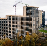 Ход строительства дома 96 в ЖК Живи! в Рыбацком -