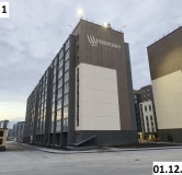 Ход строительства дома 1 в ЖК Шишкин -