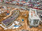 Ход строительства дома № 5 в ЖК Ватсон - фото 35, Апрель 2021
