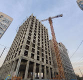 Ход строительства дома 1 в ЖД Парковый -