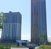 Ход строительства дома 27, корпус 1,2 в ЖК Ньютон -