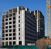 Ход строительства дома 5 в ЖК Мидгард на Уездной -