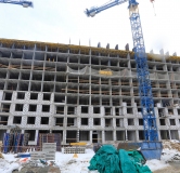 Ход строительства дома № 3 в ЖК Городские сады -