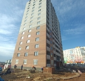 Ход строительства дома 13 в ЖК Уют-Парк -